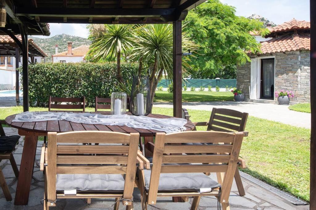 Nuestro Jardin Villa Sykia Chalkidikis Luaran gambar
